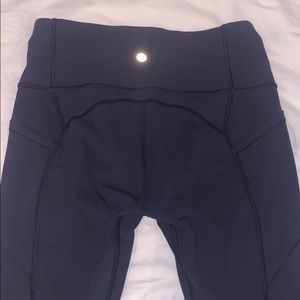 Lululemon leggings Fast and Free tight - navy